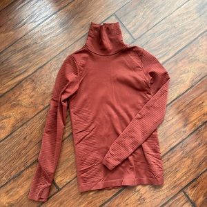 Athleta Turtleneck Ancient Mahogany